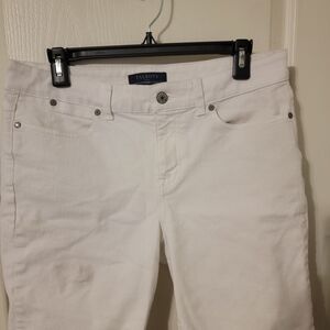 Talbots Women's Crisp White Skinny Jeans